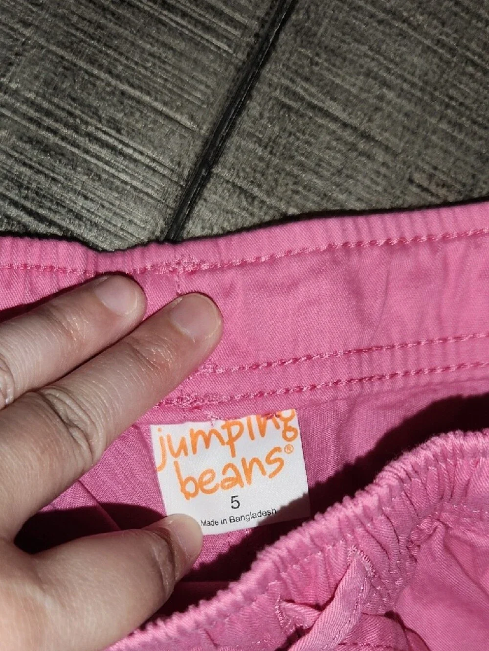 NWT jumping beans Pink Girls Athletic Drawstring Shorts - Picture 4 of 4
